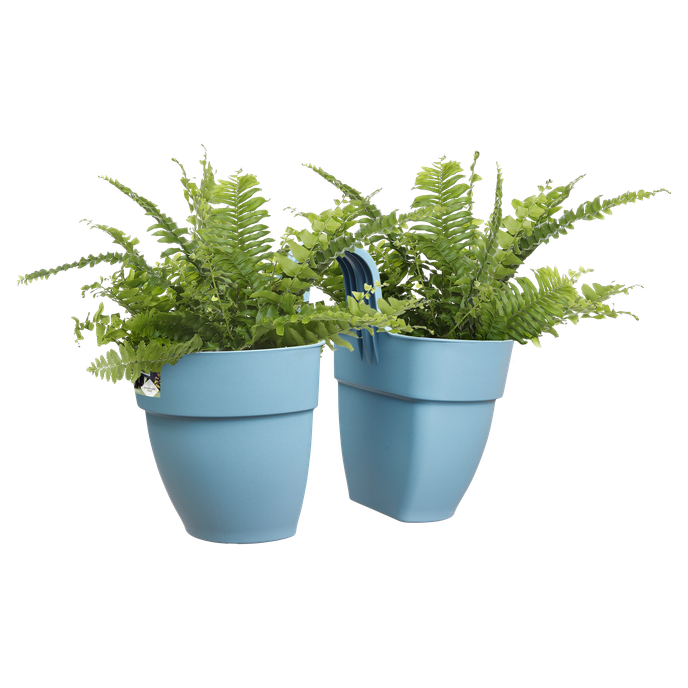 vibia campana flower twin 21cm bleu vintage